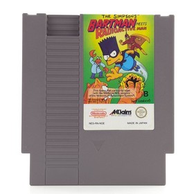 Nintendo NES Spiel: The Simpsons Bartman Meets Radioactive Man - Modul (PAL NOE)