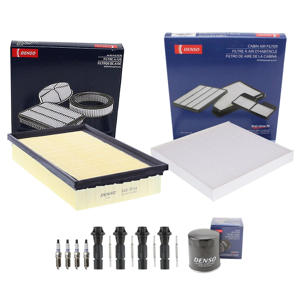 Kit de afinación Denso 4 bujías y botas Kit para Mazda 6 i 2,5 L L4 Vin 2009-2013 Foto 1 de 2