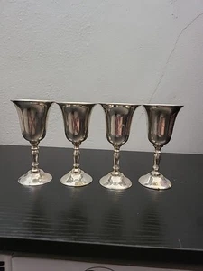 Vintage 4 AMC versilbert Cordial/Kelch Set gebraucht (#9) - Bild 1 von 5