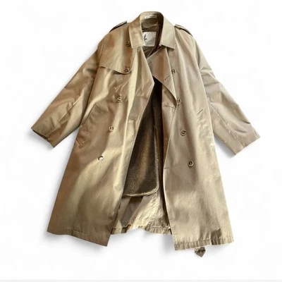 Gabardina Misty Harbor para Hombres Caqui con Forro con Cremallera Talla 42 Reg Núcleo Clásico Foto 1 de 4