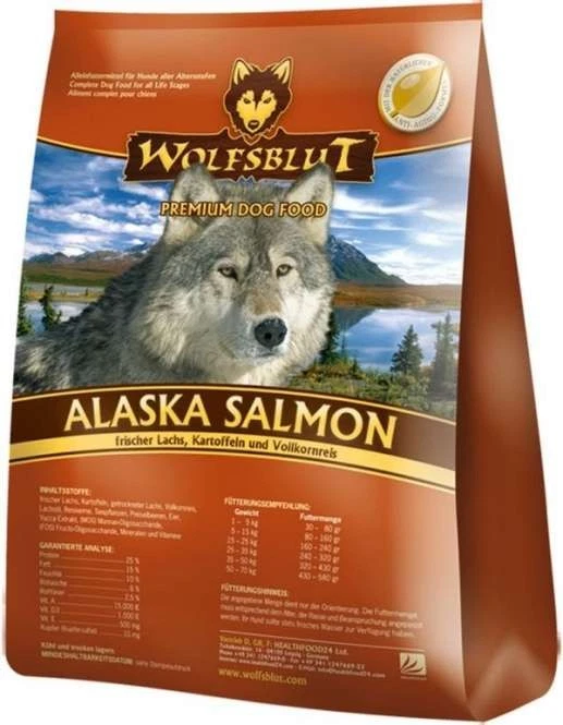 Wolfsblut Alaska Salmon Hundefutter mit Lachs und Gemüse - Bild 1 von 1