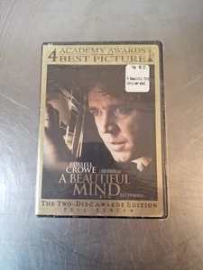 NEW! A Beautiful Mind Full Screen DVD Set (2002) - FACTORY SEALED! - Picture 1 of 3