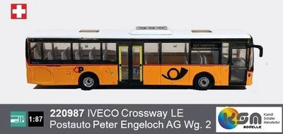 IVECO Crossway LE - Schweizer Postbus, PTT, Postauto, Wagen 12072-2 - Bild 1 von 3