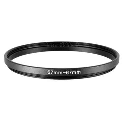 67-67mm Distanzring 67mm-67mm Zwischenring Filteradapter 67 - 67 mm Adapterring - Image 1 of 3