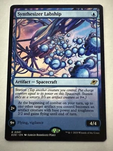 MTG Edge of Eternities R Synthesizer Labship 0081 Regular - Picture 1 of 2