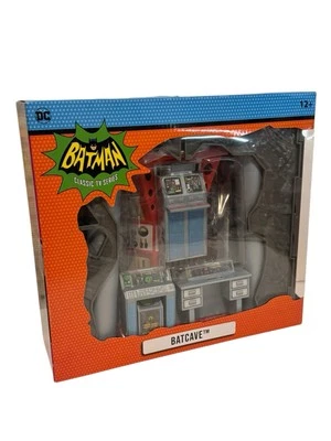 McFarlane Batman Retro 1966 CLASSIC TV Series BATCAVE 2021 Figure Playset LAIR - Image 1 of 4