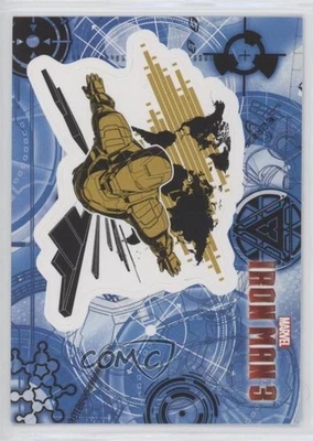 2013 Upper Deck Marvel Iron Man 3 Stickers Iron Man 3 #IM3-39 8d2 - Image 1 of 3