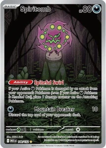 Pokemon Karte Mega Evolution Spiritomb 148/132 Shiny Rare Holofoil - Bild 1 von 1