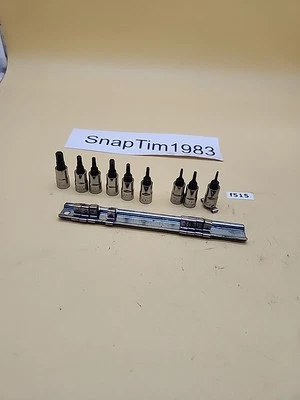 Blue-Point Tools  7/32"-5/32-1/8,4-3-2.5mm,T7,9,6  SAE Hex Bit Socket BLPH14732- - Image 1 of 4