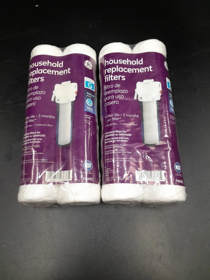 2 GE FXWSC Household Replacement Water Filter  (2-Pack) - Image 1 of 4