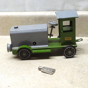 Vintage R. Gnadler Austria Wind Up Tractor Early Piece Clockwork Motor, Steel 9" - Picture 1 of 20