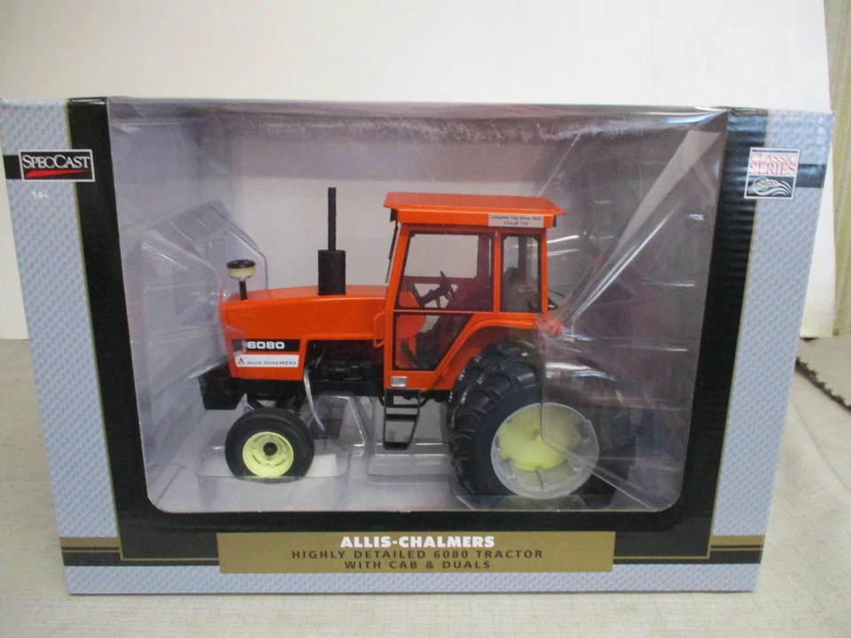 Allis Chalmers Model 6080 Toy Tractor "2025 Lafayette Toy Show" 1/16 Scale, NIB - Image 1 of 4