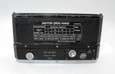 *复古* 尼康 F-36 发动机驱动适用于尼康 F 摄像头测试工作 — 第 1/4 张图片