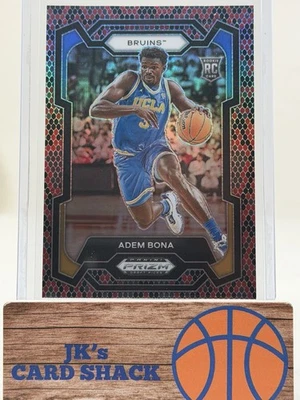 2024 Panini Prizm Draft Picks Adem Bona Snakeskin Prizm RC #60 UCLA - Image 1 of 2
