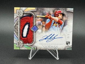 2023 Topps Transcendent Collection Rookie Showcase Nolan Gorman RPA /1 Cardinals - Picture 1 of 6
