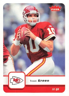 Trent Green 2006 Fleer #49 Kansas City Chiefs Football - Image 1 of 2