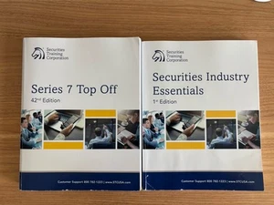 Series 7 & SIE Top Off 42nd Edition Securities Training Corporation Study Guide - Picture 1 of 8