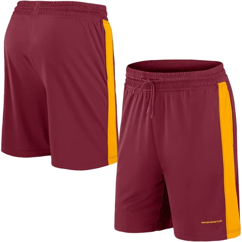 Washington Commanders Workout Sweatpants Sports Jogging Training Loose Shorts Cover