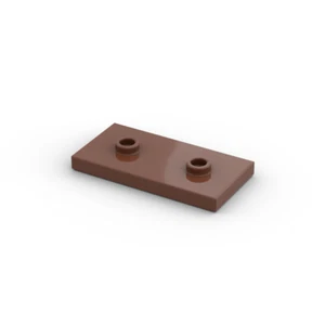 Lego 5x Fliese 2 Noppen 2x4 plate tile 2 studs 65509 braun reddish brown - Picture 1 of 1