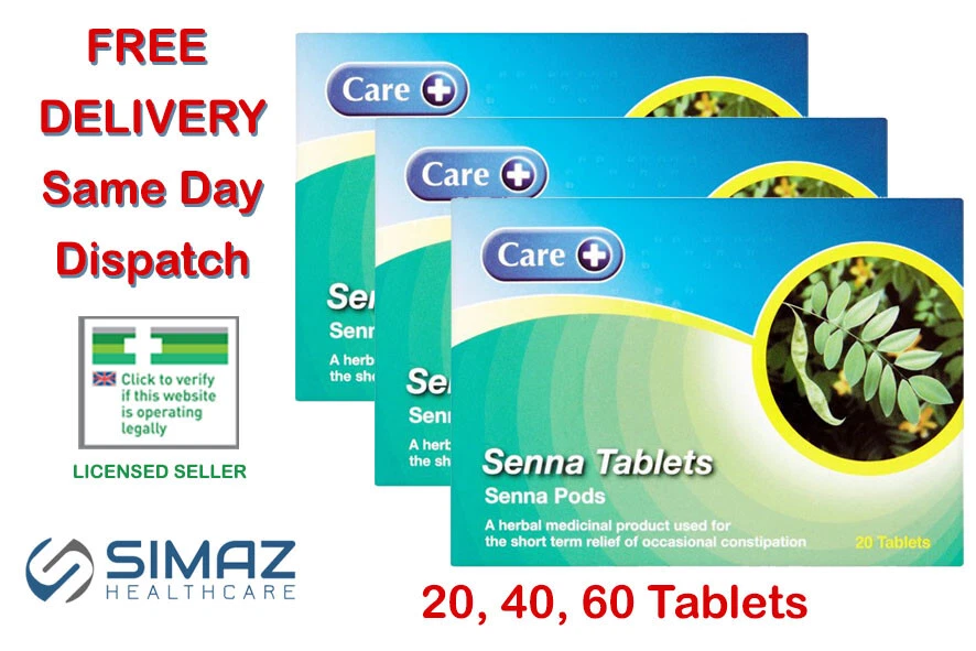 Care Senna Natural Constipation Relief Tablets Free Delivery (senokot)
