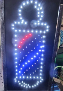 Barber Shop Pole Neon LED,Business,Store,Hair Salon,Beauty Salon Sign Display - Picture 1 of 1