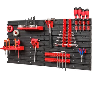 Lagersystem 772x390mm Stapelboxen Wandregal Lagersystem 20 Halterungen - Bild 1 von 6