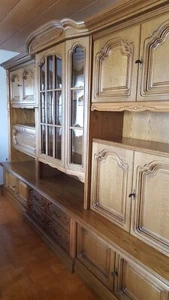 wohnzimmerschrank gebraucht massiv - Bild 1 von 4