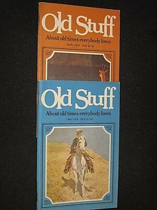 OLD STUFF MAGAZINE - JAN-FEB & MAR-APR 1978 - ABOUT OLD TIMES EVERYONE LOVES - Picture 1 of 11