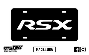 Acura RSX 2002-2006 JDM DC5 Type R Vanity License Plate - Picture 1 of 1