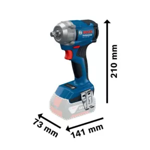 BOSCH GDS 18V-350 CORPO 18V Chiave a percussione 1/2" trasmissione quadrata 2300 giri/min 12,7mm Auto - Foto 1 di 4