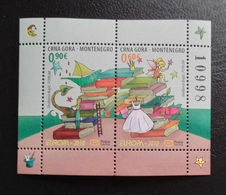 Montenegro Europa cept 2010 -MNH blocks - Image 1 of 1