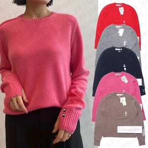 UNIQLO x ANYA HINDMARCH Cachemira Cuello Redondo Suéter XS-3XL 5Color Japón 473452 - Imagen 1 de 21