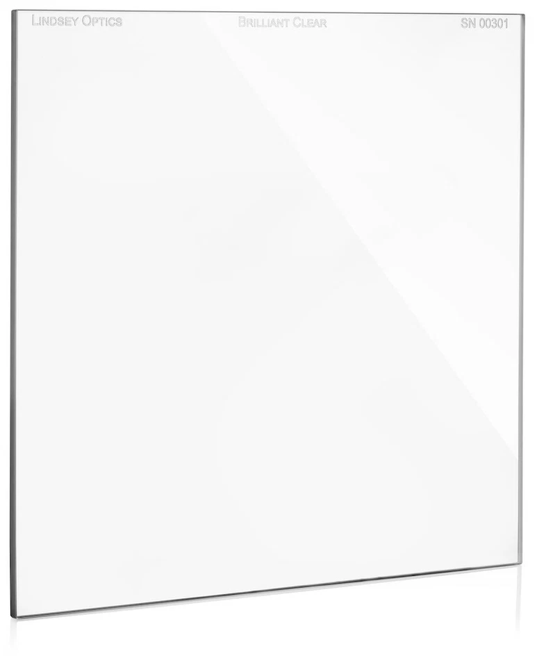 New Lindsey Optics 4x4" Brilliant Clear Filter with Anti-Reflection Coating  - Image 1 of 4