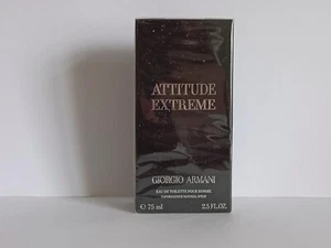 GIORGIO ARMANI ATTITUDE EXTEME EAU DE TOILETTE 75 ML SPRAY / SEALED - Picture 1 of 2