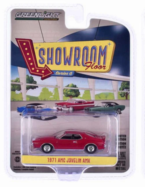 AMC Javelin AMX Matador 1971 Red Showroom Greenlight diecast 1:64 Foto 1 de 1