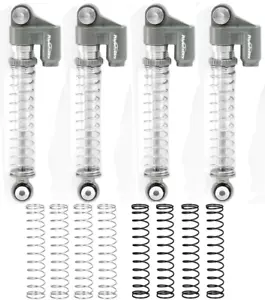NEW Powerhobby Axial SCX24 Aluminum Threaded Long Travel Shocks Micro Crawler Gr - Picture 1 of 1