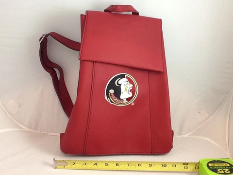 FSU Seminoles Alan Stuart backpack bag tote purse w embroidered logo, NWT!! Cover