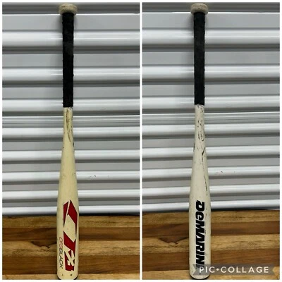 Demarini CF3 Pitch Black Double Wall Composite Baseball Bat 26in 12oz -14 Drop - Image 1 of 4