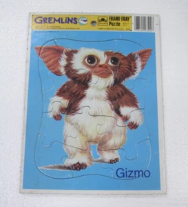Gizmo, Gremlins 1984 puzzle vassoio con cornice 4601A - Foto 1 di 5