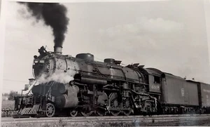 JT: B/W 8x10 Photo SOO LINE 4-8-2 #4005 - North Fond Du Lac WI 1940 - Picture 1 of 1