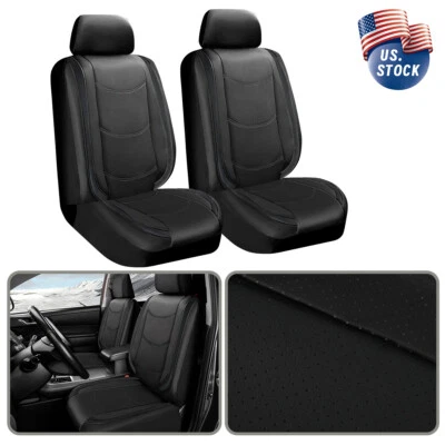 For Mitsubishi Outlander Diamante Car 2-Seat Cover Full Set Leather Front Row - Image 1 of 4