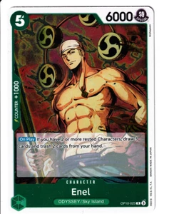 Enel OP10-025 R Foil Rare Royal Blood One Piece Card Game - Picture 1 of 2