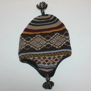 Gap Himalaya Boy's Oversized Knit Stripe Chupalla Hat size M/L 4 5 6 - Picture 1 of 1