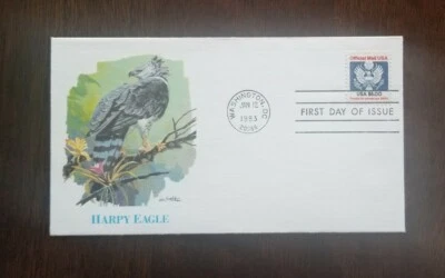 US FDC # O133 5.00$ Official Mail 1983. - Image 1 of 4