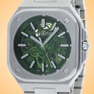 Reloj Bell & Ross BR 05 Esqueleto Esfera Verde Automático Hombre Acero Inoxidable BR05 - Imagen 1 de 11