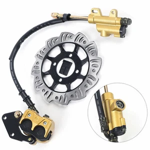 4-Takt Bremse Scheibe Hinterrad-Bremsscheibensatz für Dirt Bike Pitbike 49-125cc - Bild 1 von 12