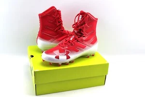 Under Armour Mens Highlight MC Red Football Shoes Cleats - Size 11 - 3000177-601 - Picture 1 of 3