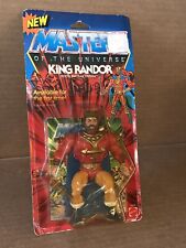 Rare Vintage 1986 MOTU King Randor Action Figure Moc Sealed