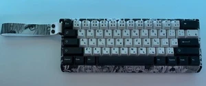 Custom Wooting 60HE+ Death Note Themed Keyboard - Photo 1/8