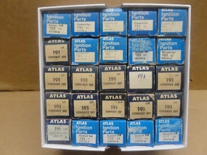 NORS ATLAS BIG lote de 25 CONJUNTOS DE PUNTOS DE CONTACTO DE ENCENDIDO NUEVO stock antiguo años 100 - Imagen 1 de 3